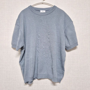 니트 반팔 티셔츠