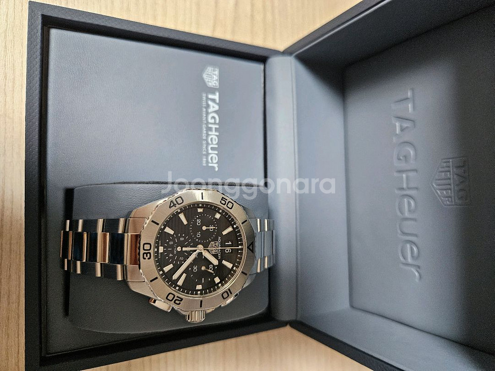 태그호이어 아쿠아레이서 200 쿼츠 40mm 풀박스 새--0