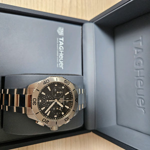 태그호이어 아쿠아레이서 200 쿼츠 40mm 풀박스 새