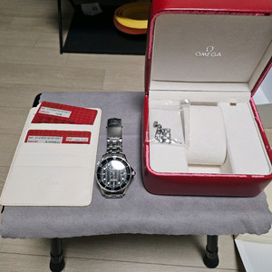 오메가 씨마스터300 쿼츠 41mm 검판