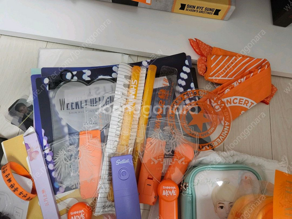 보이 그룹 아이돌 신화 굿즈 앨범 대량 일괄 판매 양도--2