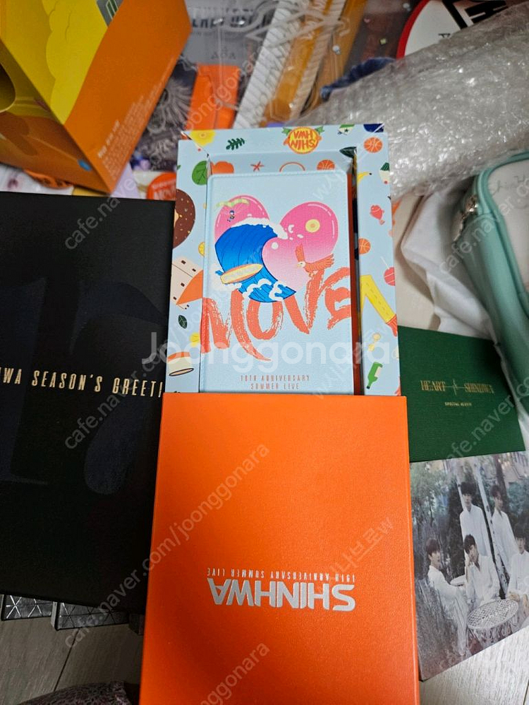 보이 그룹 아이돌 신화 굿즈 앨범 대량 일괄 판매 양도--1