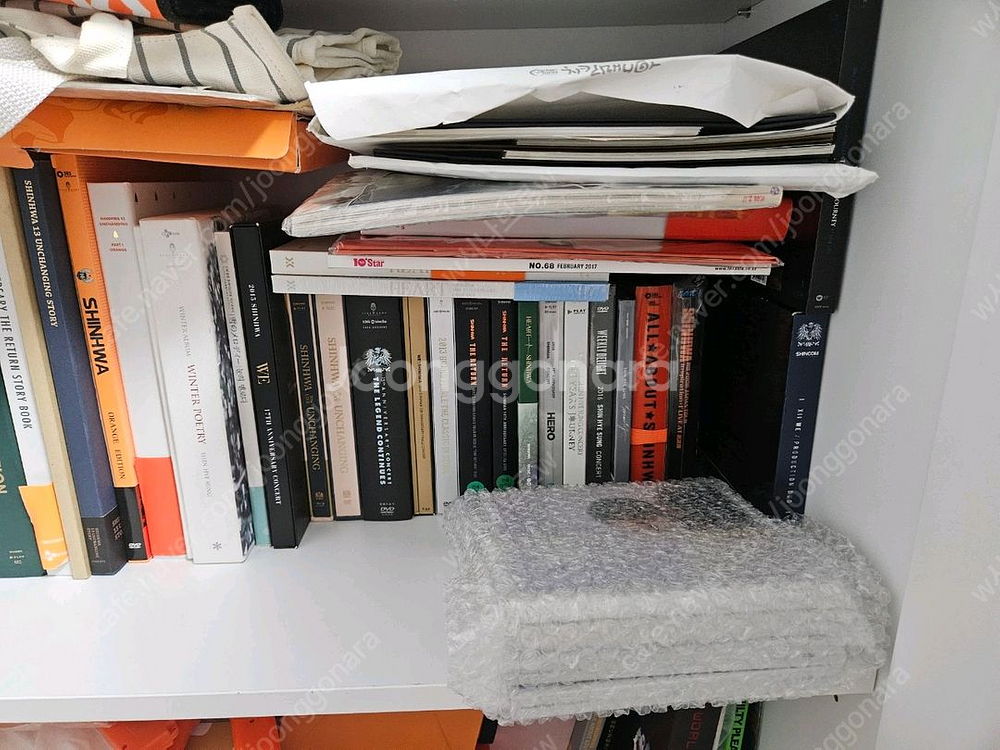 보이 그룹 아이돌 신화 굿즈 앨범 대량 일괄 판매 양도--9