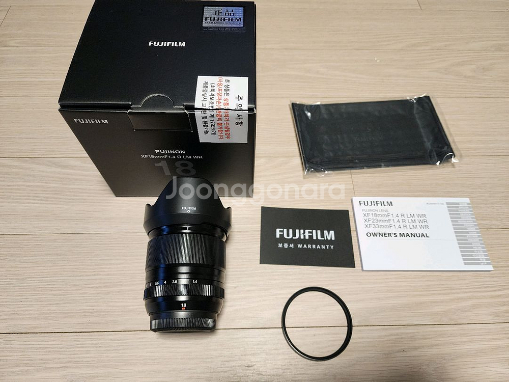 후지필름 XF18mm f1.4 R LM WR 팝니다--0