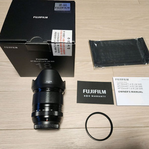 후지필름 XF18mm f1.4 R LM WR 팝니다