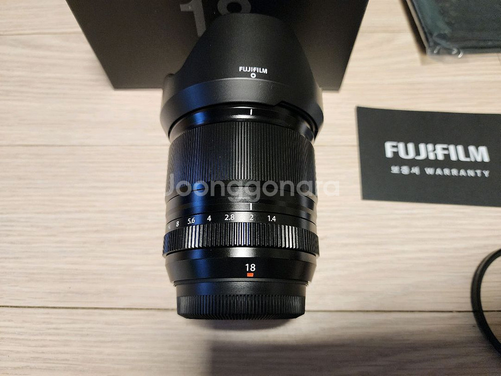 후지필름 XF18mm f1.4 R LM WR 팝니다--1