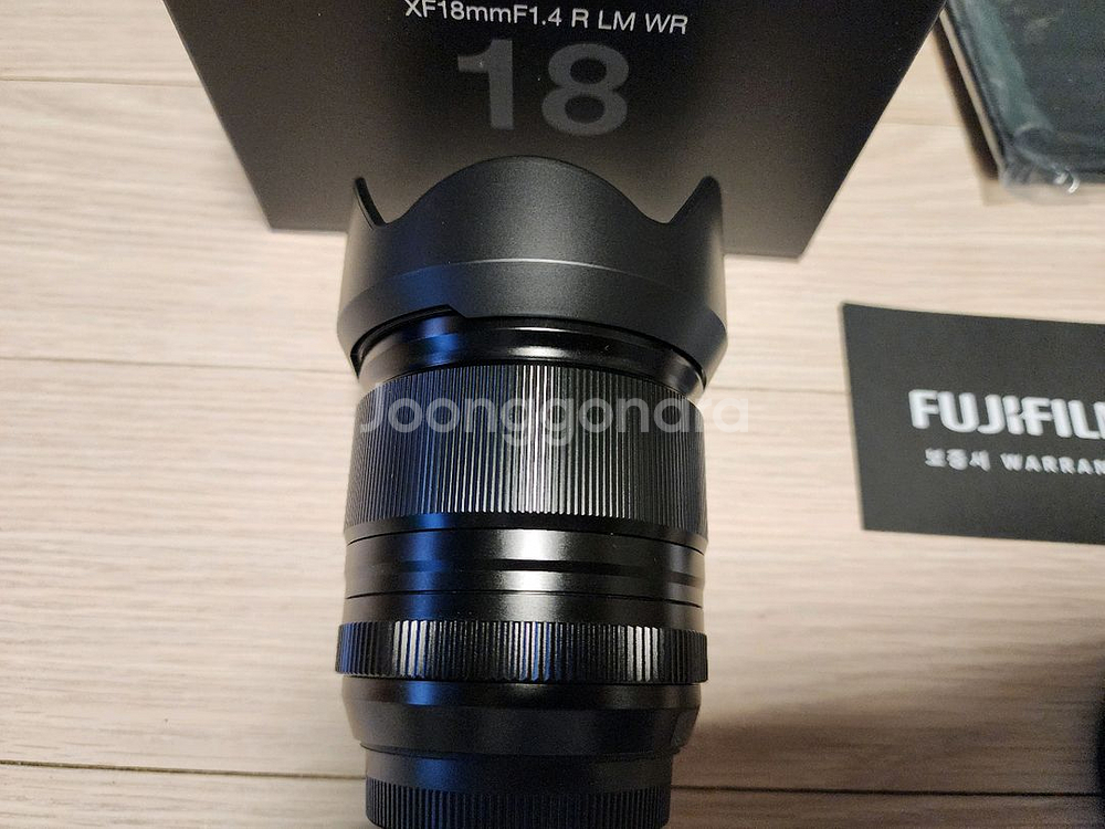 후지필름 XF18mm f1.4 R LM WR 팝니다--3