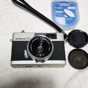 코니카c35 실버, 헥사논38/1:2.8, 스트랩.