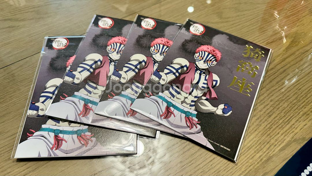 귀멸의칼날 상현 일러스트 아트보드 5종 일괄/개별 판매--4