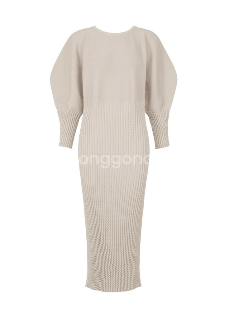 이세이미야케 스퀴즈 롱 원피스--0