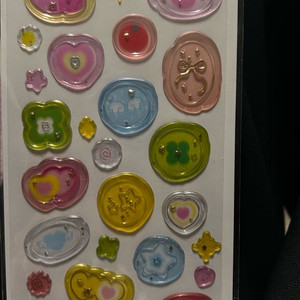 다이소 신상 블러시리즈 스탬프스티커