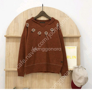 써스데이아일랜드 니트 풀오버 새상품 스몰