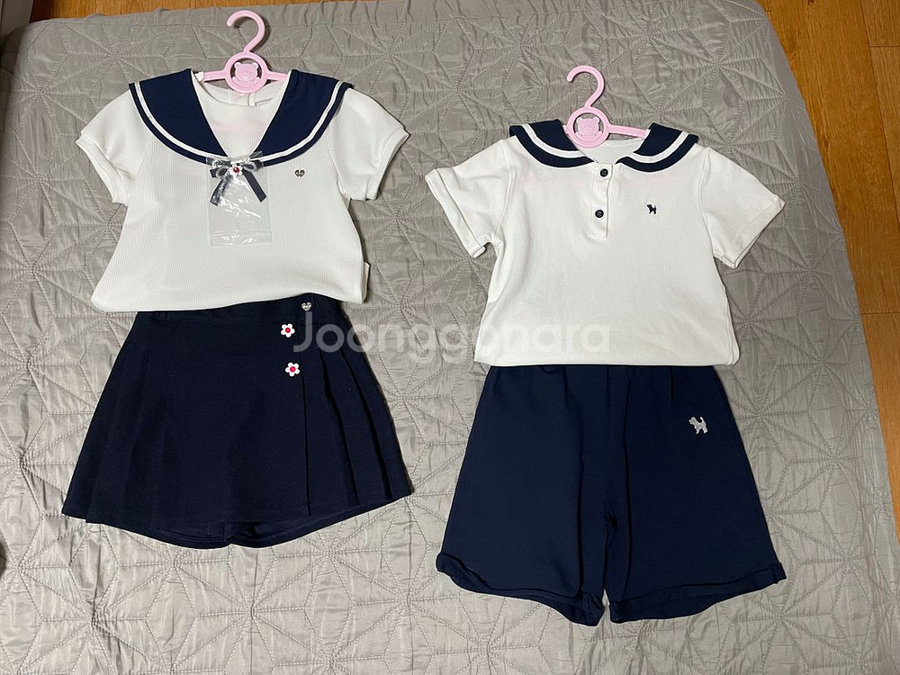 티파니주니어 세일러 네이비 남매룩--2