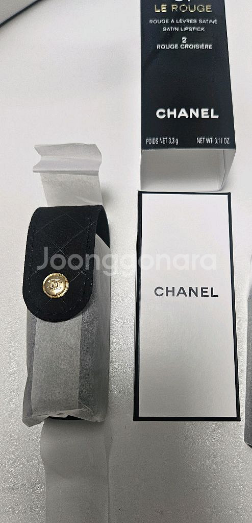 샤넬 31 르 루쥬 광채 립스틱 + 파우치--3