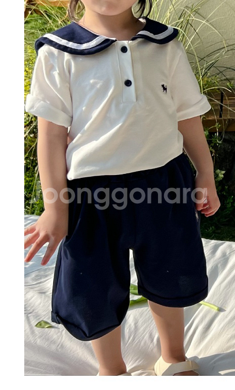 티파니주니어 세일러 네이비 남매룩--4