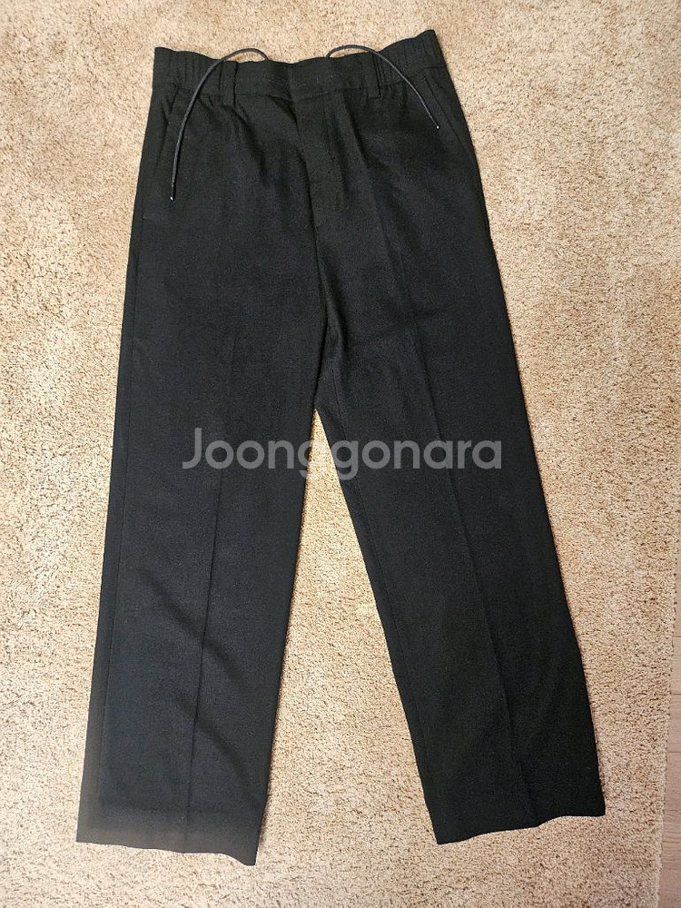 가격내림)SYSTEM 옴므 와이드핏 겨울 바지--0