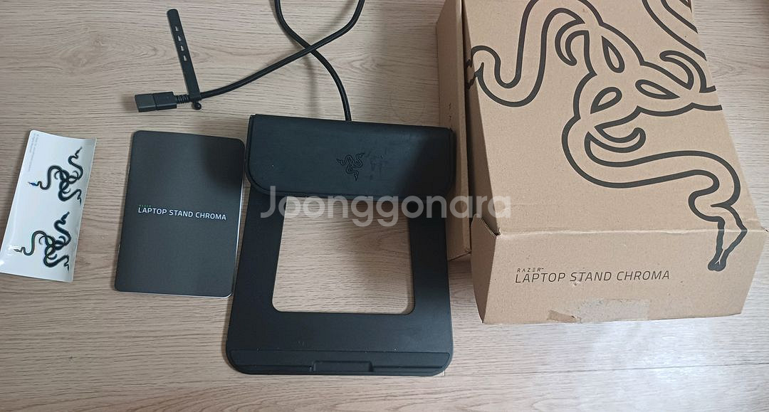 레이저 노트북 스탠드 거치대 크로마 V1 (쿨거래)--0