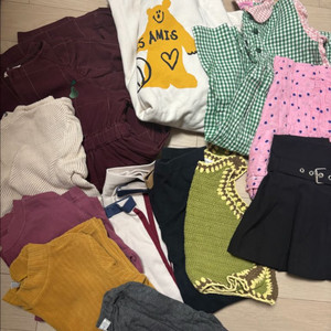 6-7세 여아옷 일괄 택포