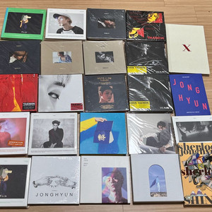 일괄)샤이니 앨범 및 종현 포토북 굿즈 대량 양도