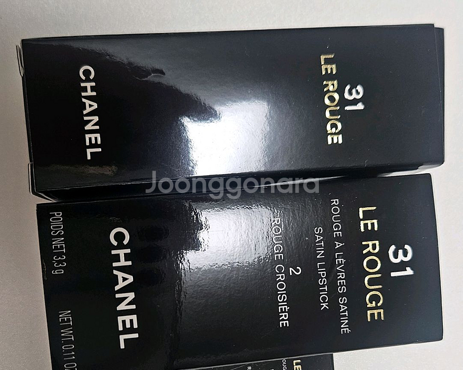 샤넬 31 르 루쥬 광채 립스틱 + 파우치--5