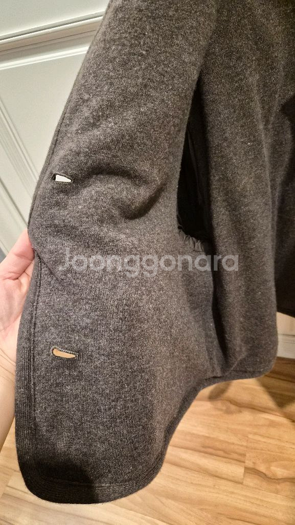 한섬 더캐시미어 퀼티드 패딩 점퍼--6