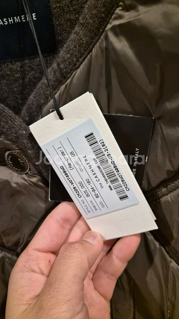 한섬 더캐시미어 퀼티드 패딩 점퍼--4