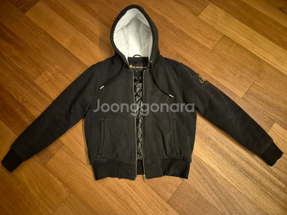 무스너클 21FW 버니스웨터 일체형 블랙 백화점정품 L--1