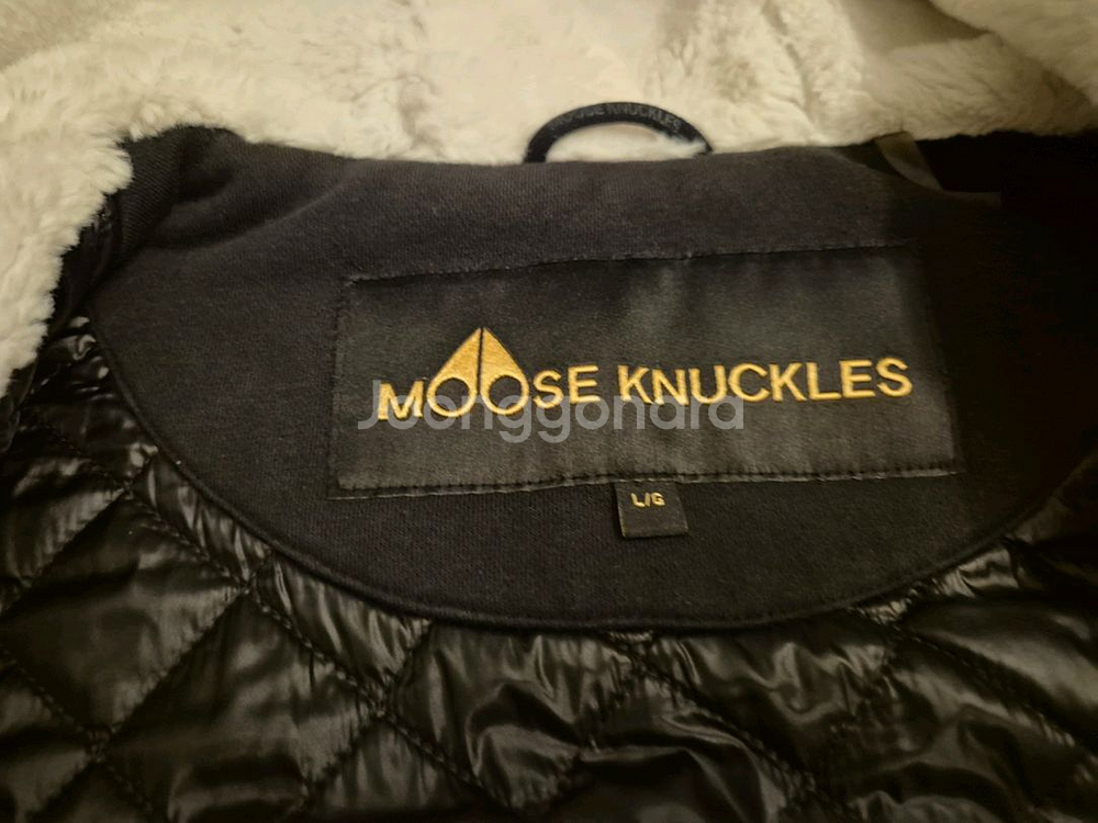 무스너클 21FW 버니스웨터 일체형 블랙 백화점정품 L--3