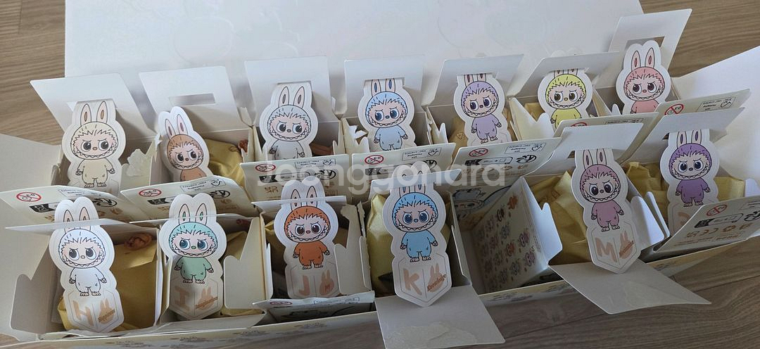 팝마트 미니 라부부 인형 키링 (A_M)ㅡ10종 17만--1