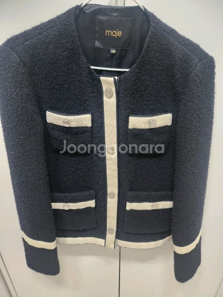 마쥬 트위드 자켓 36사이즈--0