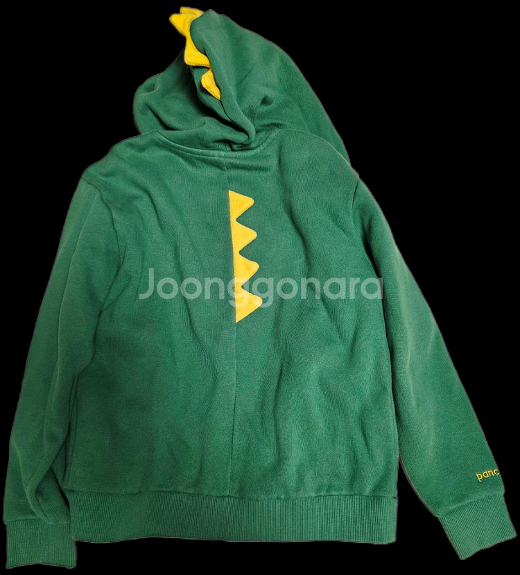 팬콧키즈 공룡 기모 후드점퍼 120-130, 에스핏--2