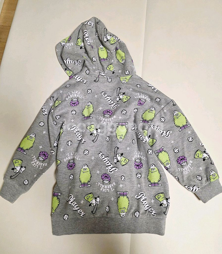 팬콧키즈 공룡 기모 후드점퍼 120-130, 에스핏--7