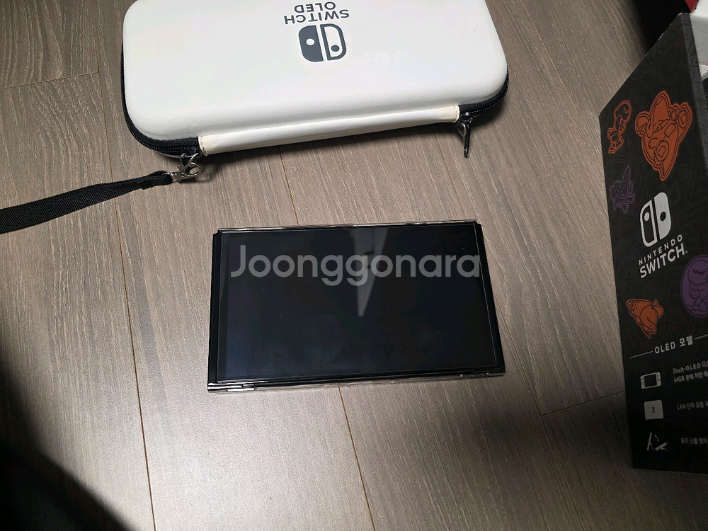 닌텐도스위치 OLED 바이올렛 에디션, 동숲칩 등 일괄--6