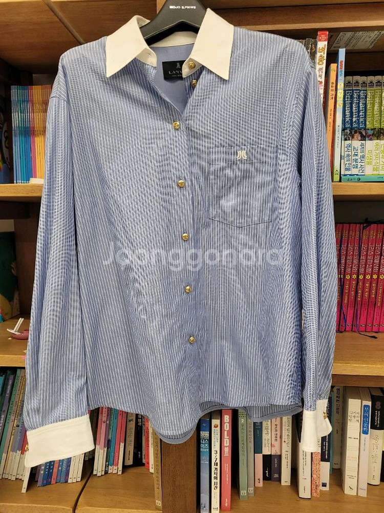 인기 랑방 스트라이프 셔츠--4
