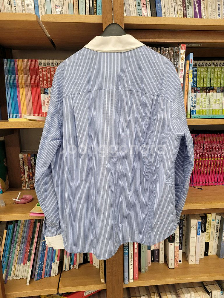 인기 랑방 스트라이프 셔츠--5