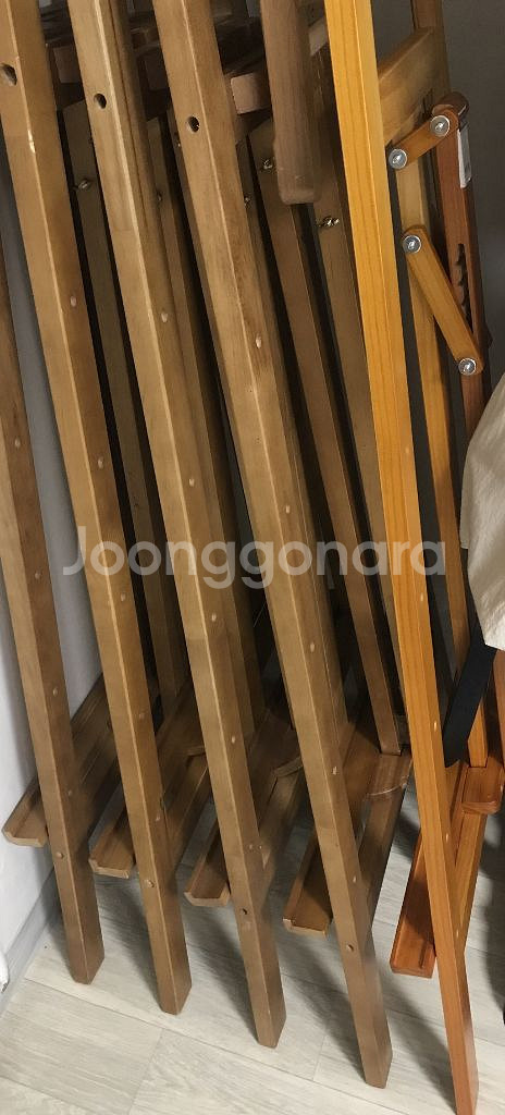 접이식 휴대용 철제이젤 전시용 나무이젤--3