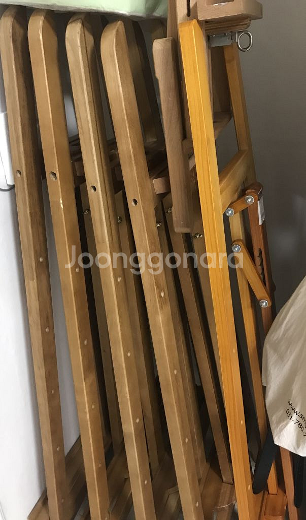 접이식 휴대용 철제이젤 전시용 나무이젤--2