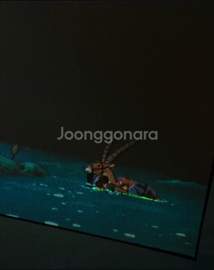 모노노케 히메 포스터 아트그라피 2종--5