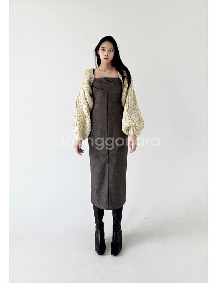 에보니아이즈 뷔스티에 원피스--0