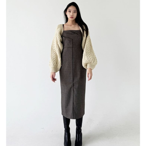 에보니아이즈 뷔스티에 원피스