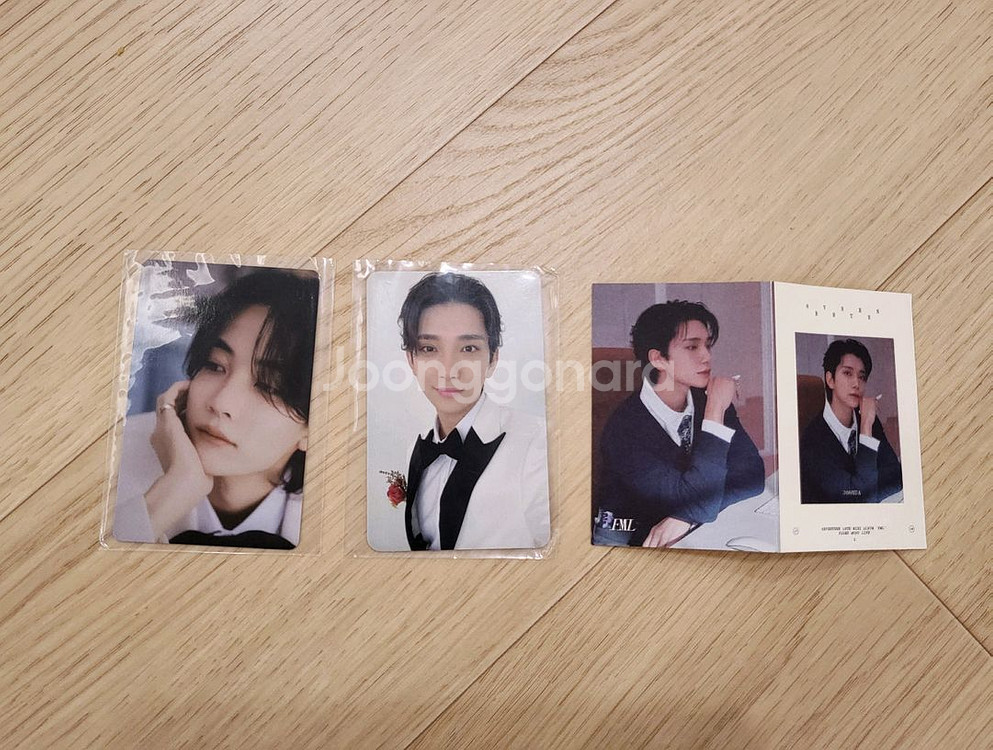 세븐틴 조슈아 포토카드 2+1--0