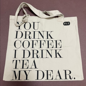 베를린 티브랜드 Paper & Tea (P&T)에코백