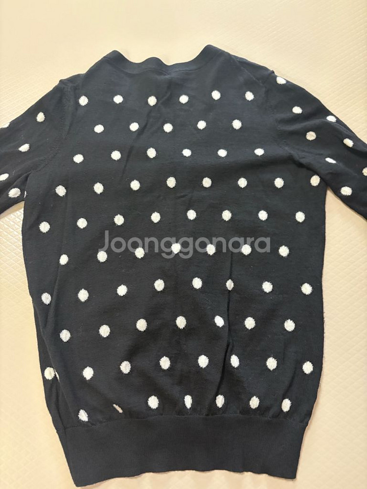 띠어리도트블랙가디건--3