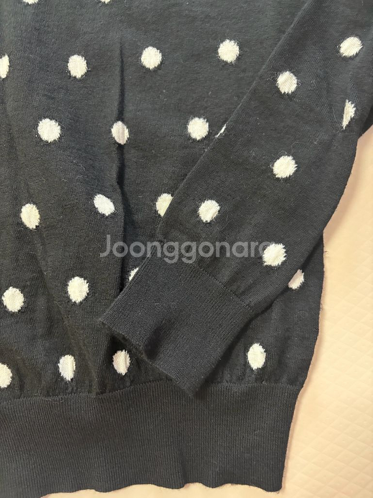 띠어리도트블랙가디건--4