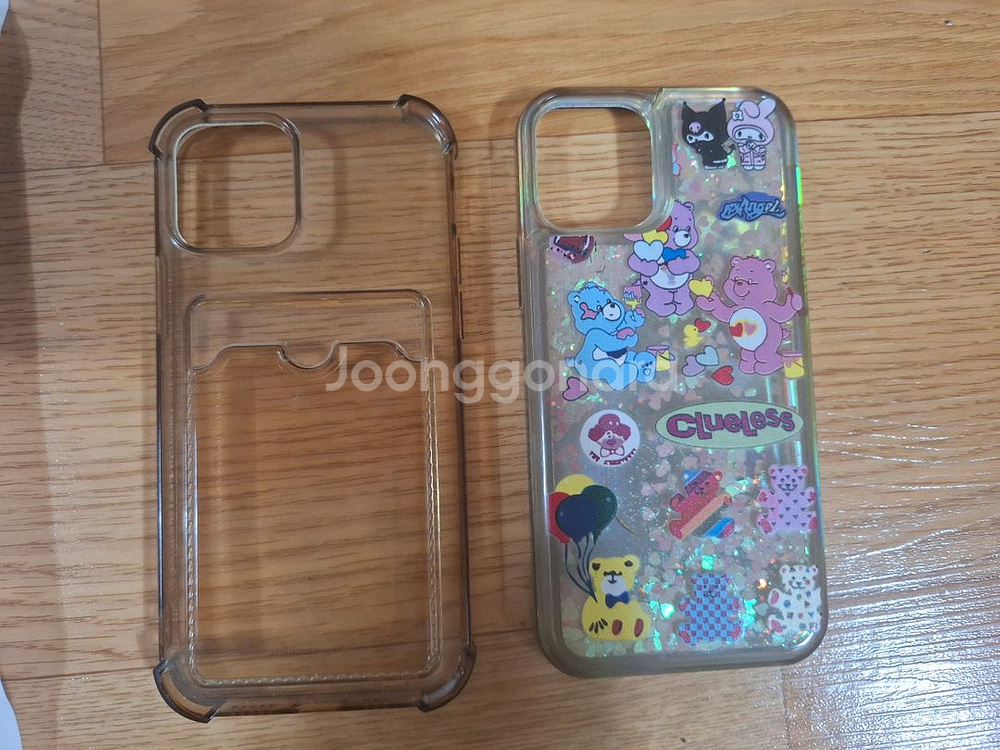 아이폰 케이스 12프로 귀여워요 곰새거 세트 5000원--3
