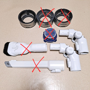 삼성제트 필터 곡선어댑터호스 악세사리 부품 키트 청소기
