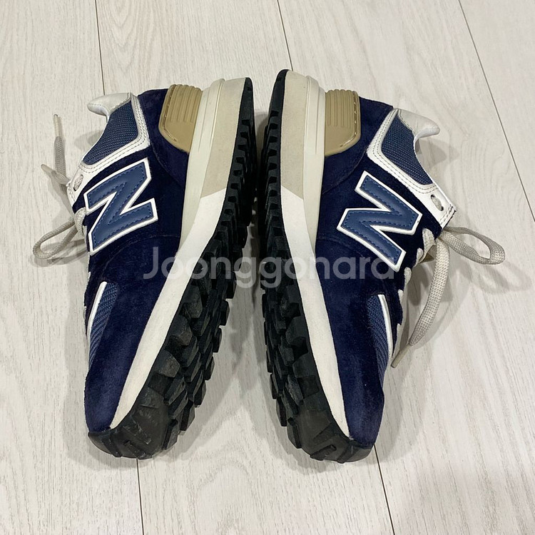 뉴발란스 574 레거시 네이비 렉쏘공--4