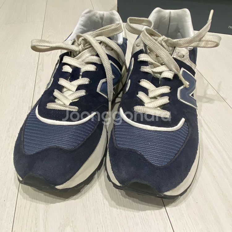 뉴발란스 574 레거시 네이비 렉쏘공--5