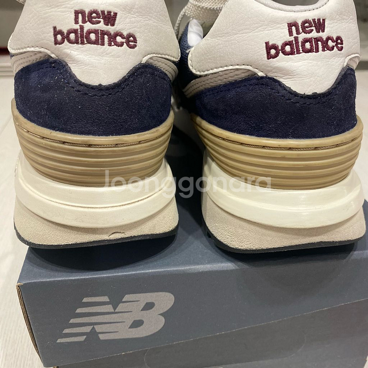 뉴발란스 574 레거시 네이비 렉쏘공--8