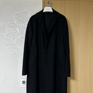 띠어리 20 fw 롭슨 코트 블랙 m